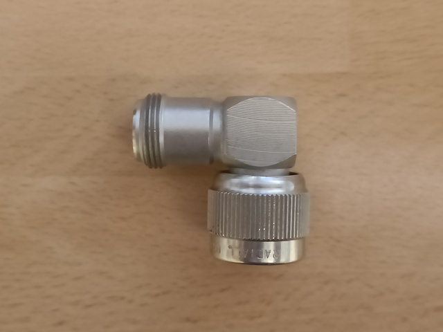 Adaptor<br>Ntype rt-angle socket to plug